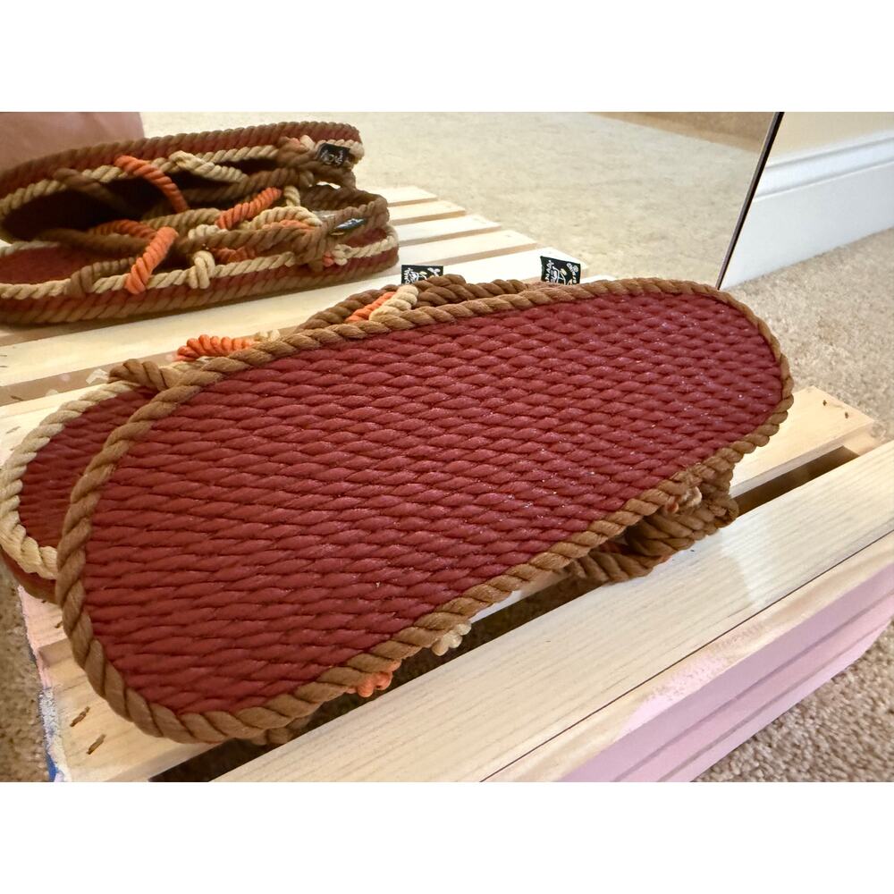 Nomadic State of Mind Hemp Sandals - Women's Size 7 - Picture 2 of 4